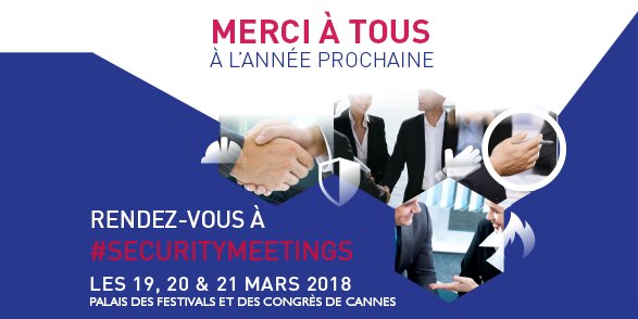 PPMeetings's tweet photo. #SecurityMeetings c'est fini ! Merci pour votre présence, rdv les 19-20-21/03 2018 prochains pr de nvlles découvertes #sécurité et #sûreté! https://t.co/iRwq0Jp7xX