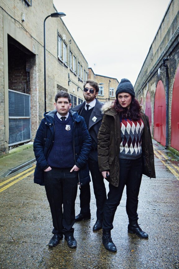 A sneak pic of <a href="/The_Coaterie/">The Coaterie</a> looking sharp for their Edinburgh Fringe photo shoot. Can't wait to see this trio in action!!