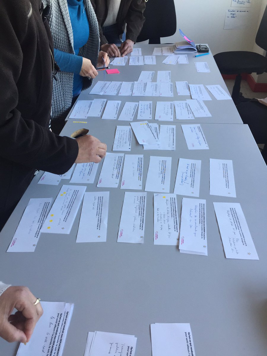 TZCVilleurbanne's tweet photo. Séance  #designthinking avec nos salariés-habitants experts de St Jean pr construire les activités de EmerJean. https://t.co/jgKfxhosM4