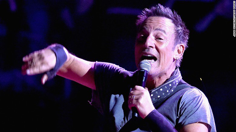 CNN's tweet image. Bruce Springsteen has new music out and it's taking aim at President Trump cnn.it/2oUaZgn