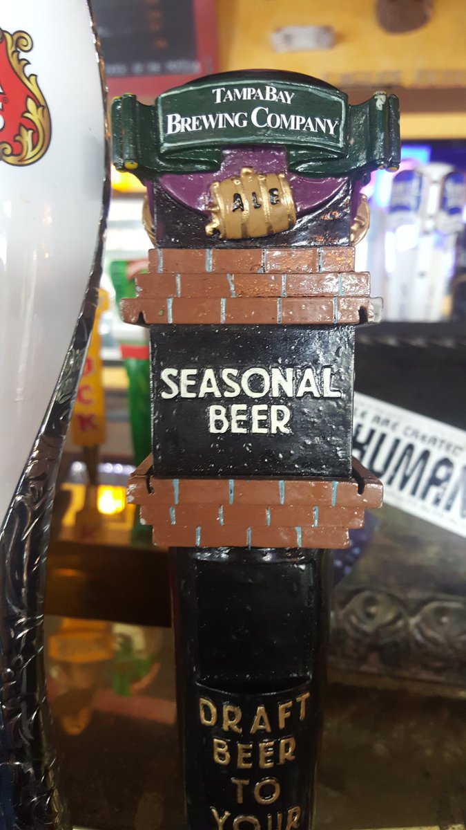 New draft! Tampa Bay Brewing's Quat, a kumquat blonde ale. Refreshing, citrusy, and delicious!