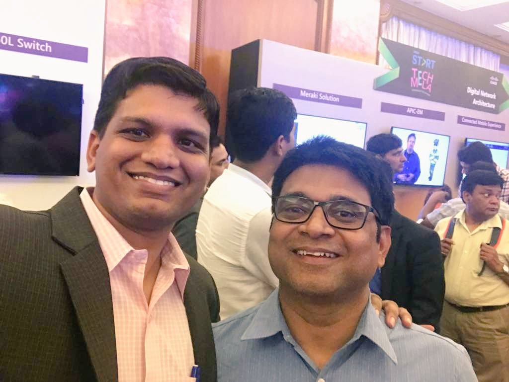 dhavalsheth06's tweet image. #CiscoSTART_TechMela
The Start event Delhi