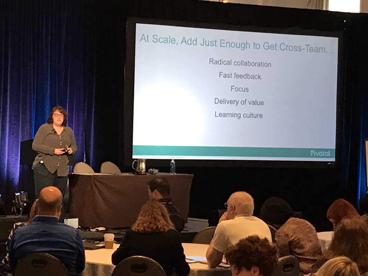 TheAgileFactor's tweet image. Insights &amp;amp; challenges to scale #xp @testobsessed at #aatc2017 - thx for sharing - #xtremeprogramming at @pivotal