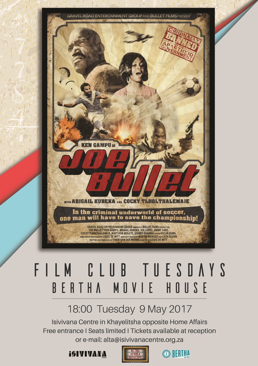 BerthaMovieHous's tweet photo. Our third screening programme, #FilmClubTuesdays, for those who enjoy nerding out kinda hard. Join us for the first screening - #JoeBullet! https://t.co/XKZNNLXpzt