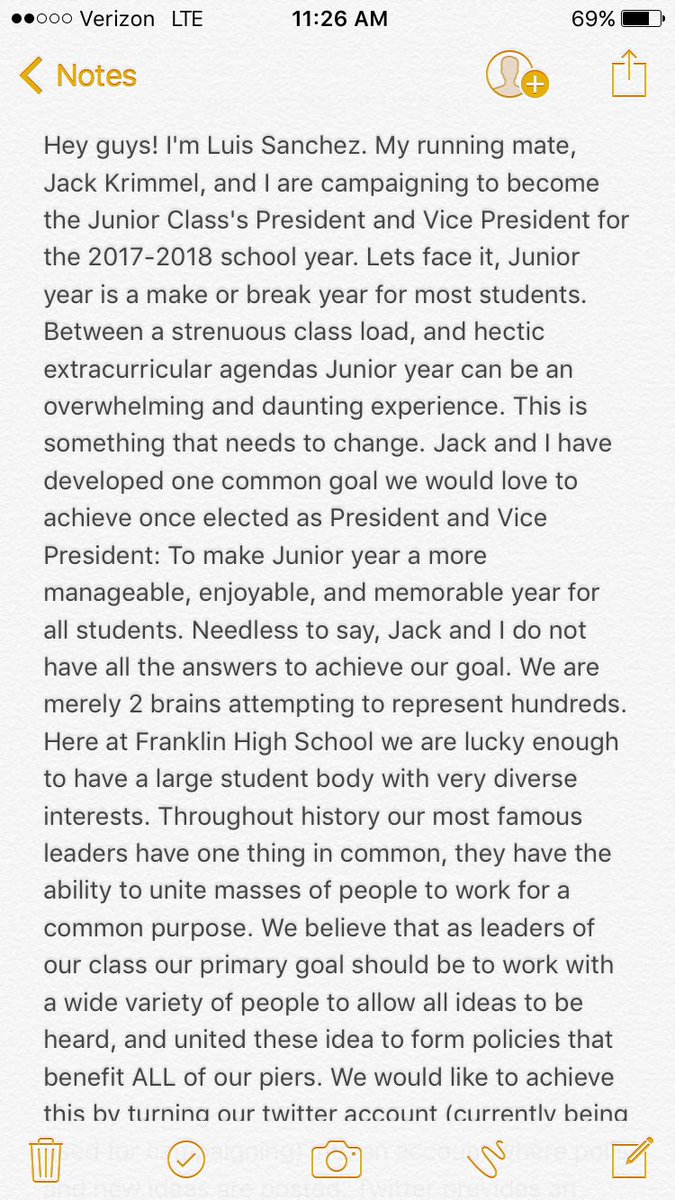 SanchezKrimmel's tweet photo. Worth the read. Let your voice be heard! #SanchezKrimmel2017 https://t.co/LfEwJ7EdBS