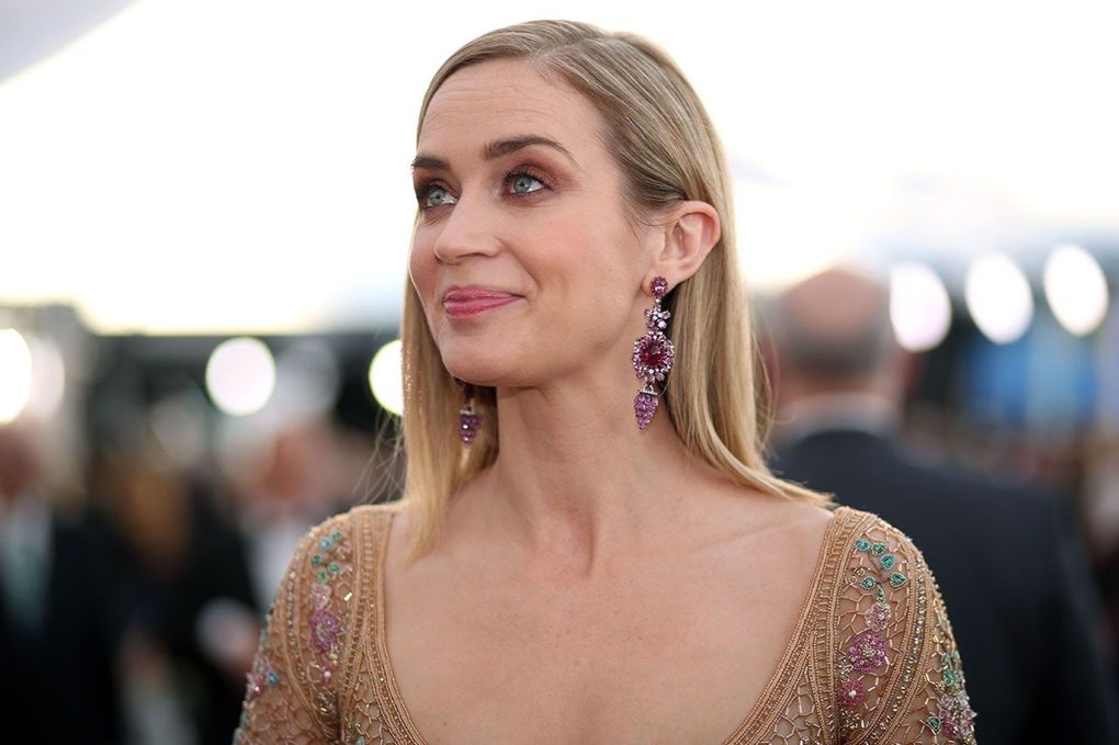 BritishVogue's tweet photo. Emily Blunt on her unwanted career: "They were wanting me to be like Britney Spears" https://t.co/y18ej1Z4su https://t.co/2tnNtu0t0F