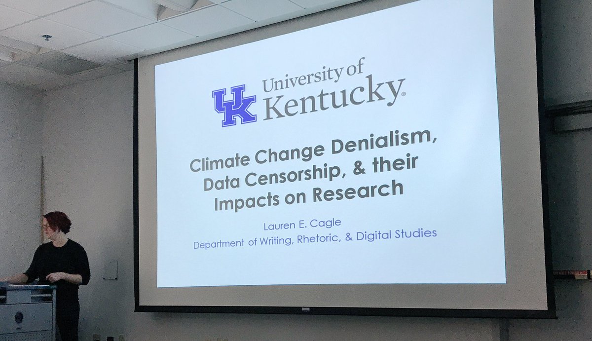 ScienceMarchLex's tweet photo. One of our #ScienceMarch speakers @lecagle gives an excellent U.K. Bioethics seminar on climate change denialism https://t.co/vwJdxIQgED