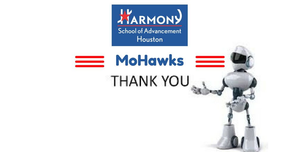 Thank you <a href="/ElissaRivas13/">Elissa Rivas</a> &amp; <a href="/abc13houston/">ABC13 Houston</a> for the wonderful story featuring our MoHawk robotics team!  #STEMForAll #WeAreHarmony  <a href="/HarmonyEdu/">Harmony Public Schools</a>
