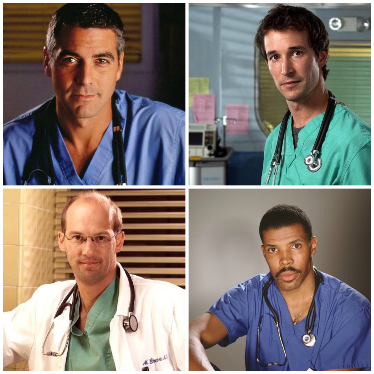 ClassicHitsRdio's tweet photo. Any excuse to post photos of the E.R. doctors from the 1990's! 90's at Night is On Air with @trinamarashow from 7-9pm #90sAtNight https://t.co/lQiSOq4If4