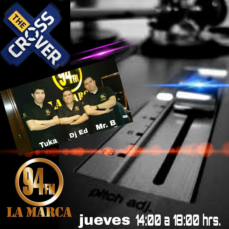 #crossover por <a href="/lamarca941/">La Marca 94.1 FM</a> con @AndresBarriosGt <a href="/misterb94fm/">Hans Burckhard</a> <a href="/djed_lamarca/">DJ ED, LA MARCA</a> hoy la Chica crossover whatsapp 4130-7265