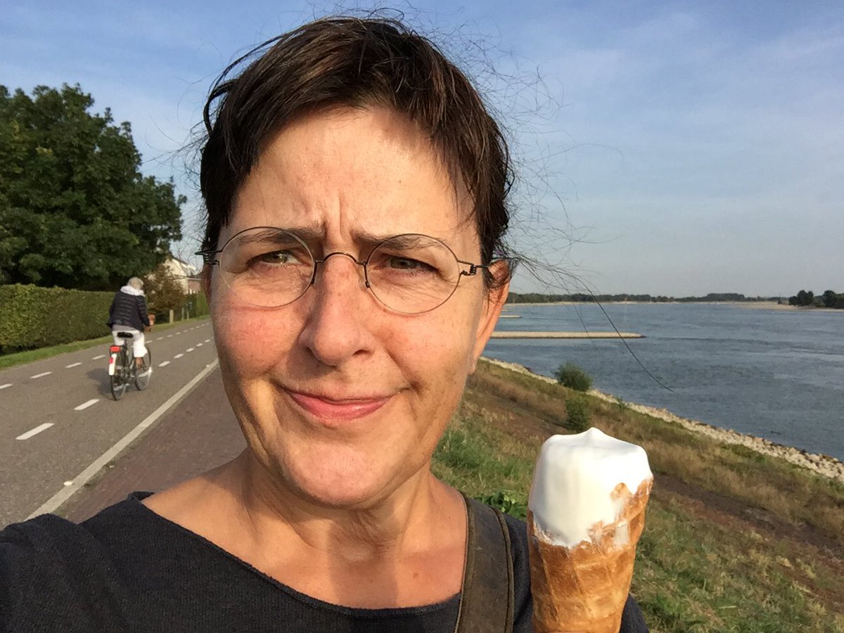 #dijkie IJsje op de Waalwijk bij Opijnen. Vorig jaar na mijn laatste foto voor het HWBP Projectenboek 2017