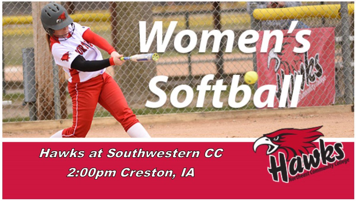 NortheastHawks's tweet photo. GAMEDAY!! #HawkSB is in action today at 2:00pm when they travel to @swcciowa in Creston! https://t.co/0zDykgbTMd