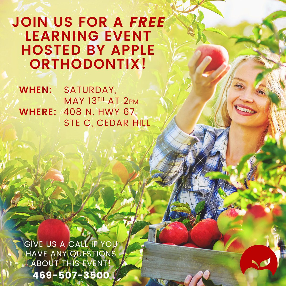 Have you signed up for our May 13th event? Hurry, seats are limited!