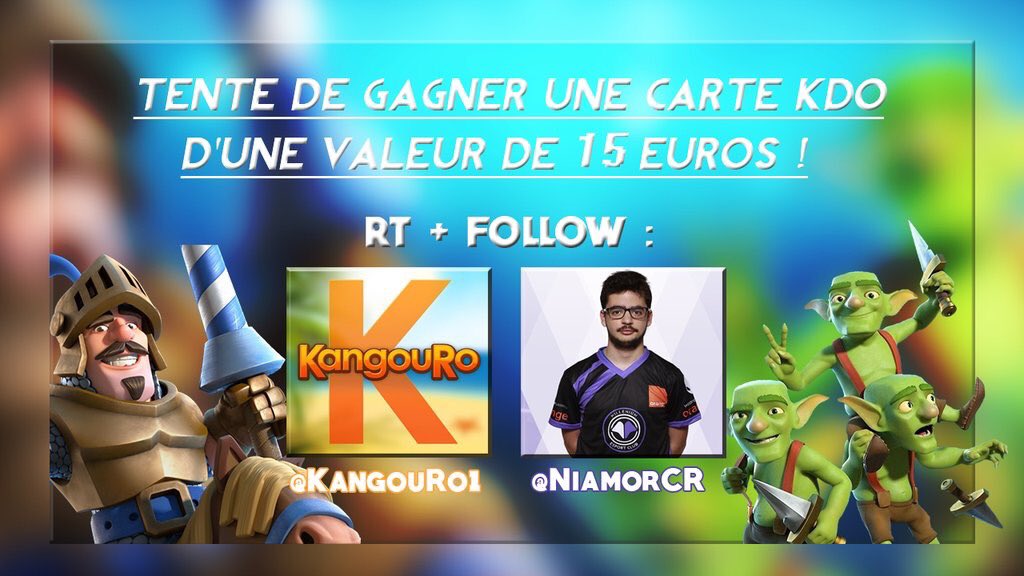 KangouRo1's tweet image. 🎁New #CONCOURS 🎁

1 carte kdo de 15euros à gagner

RT + follow @NiamorCR et @KangouRo1 

🍀Tirage le 4 mai 2017 à 21h🍀