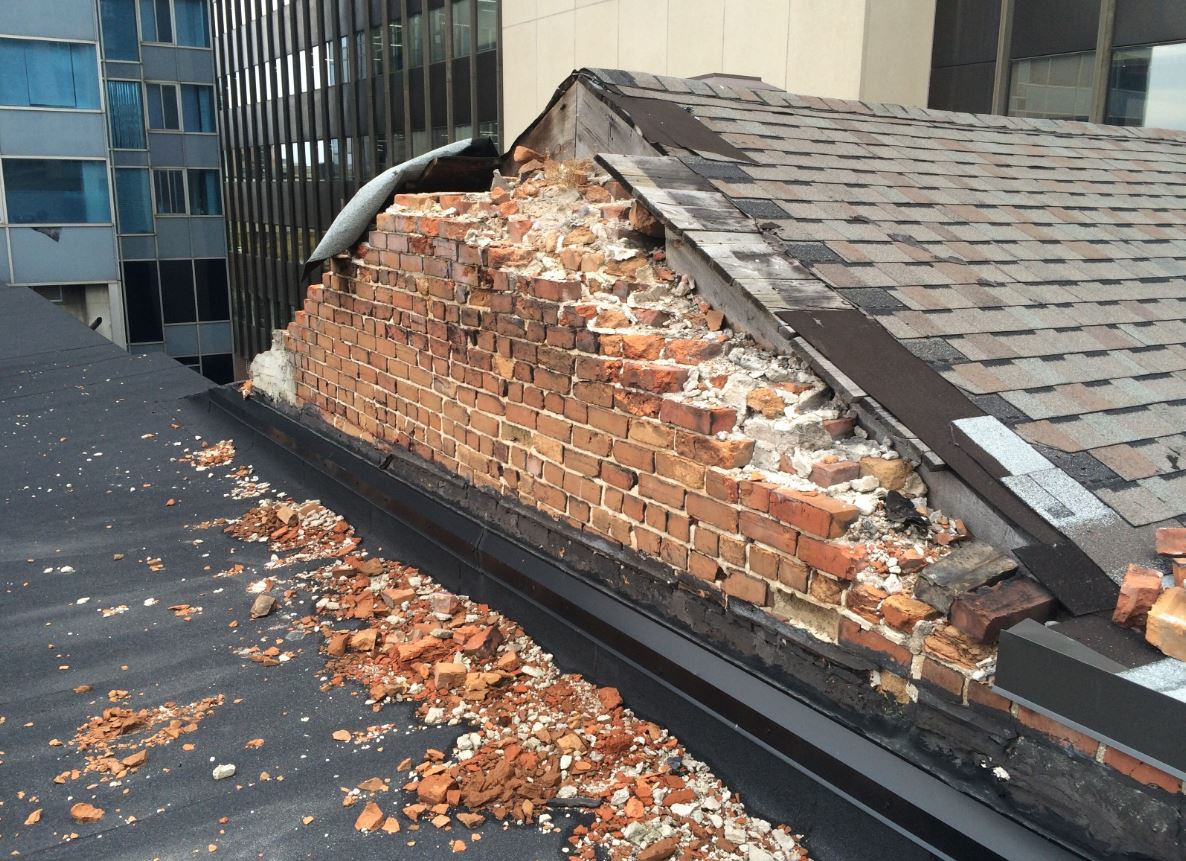 Any guesses why this roof is leaking? #ottawa #condoliving