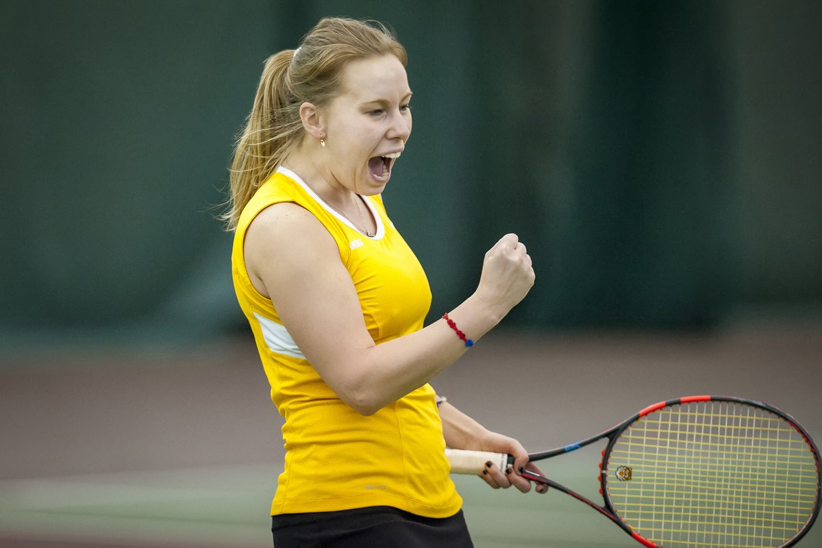 That feeling when Saturday is the Border War and Senior Day! First serve at 1 pm at the UW Indoor Tennis Complex! #GoWyo