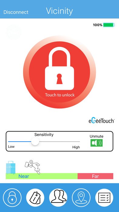 EGeeTouch Smart TSA Travel Lock Secure & Track Your Luggage Anywhere You Go 