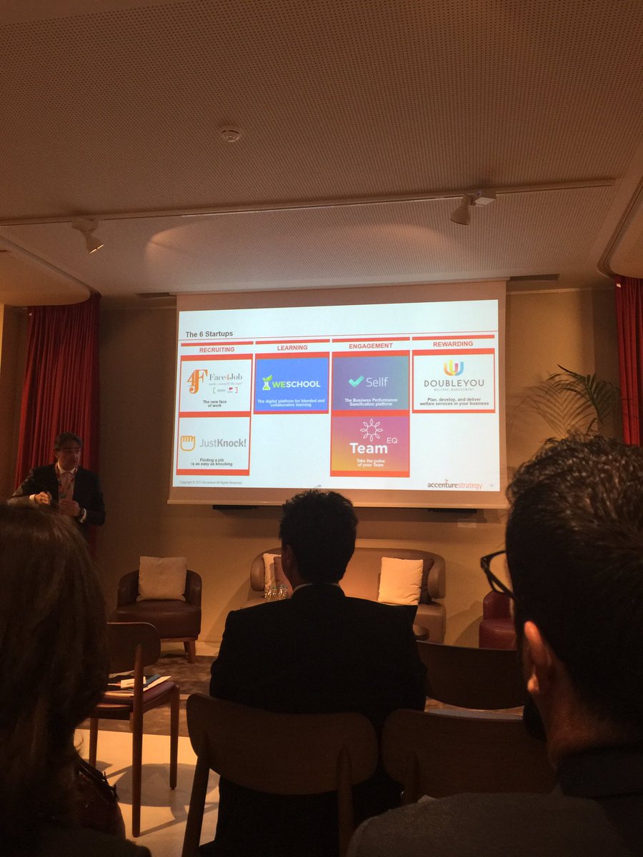 androm's tweet photo. #hrtechday le 6 Startup che si presentano stasera #futureworkforce https://t.co/j26kOTlzpK