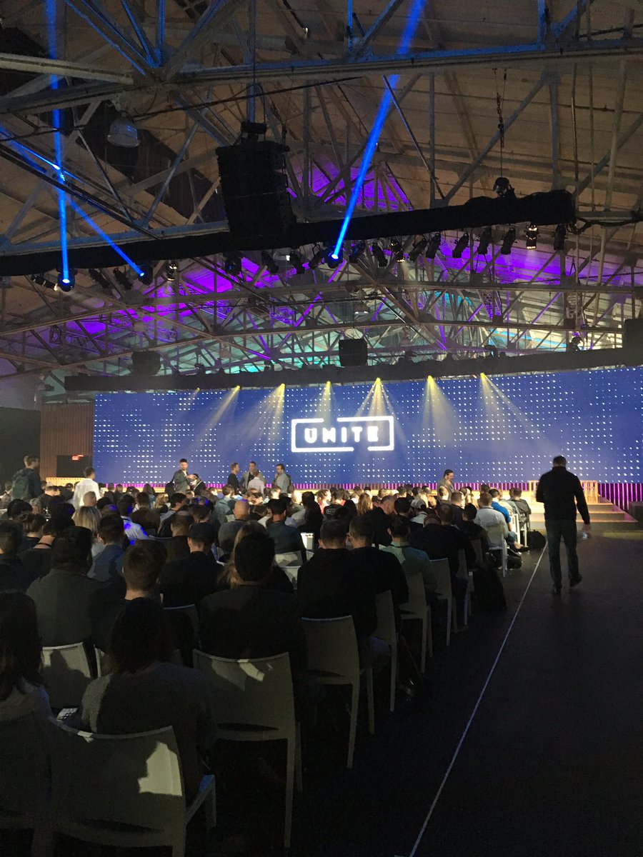 So excited for Unite to start! #ShopifyUnite