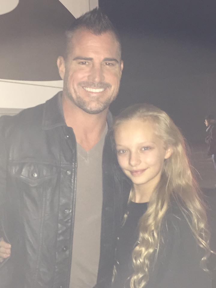 BtS picture of <a href="/GeorgeEadsTV/">George Eads</a> and <a href="/AmiahMiller/">Amiah Miller</a> on the Set of #MacGyver Episode 1x10 (Pliers).