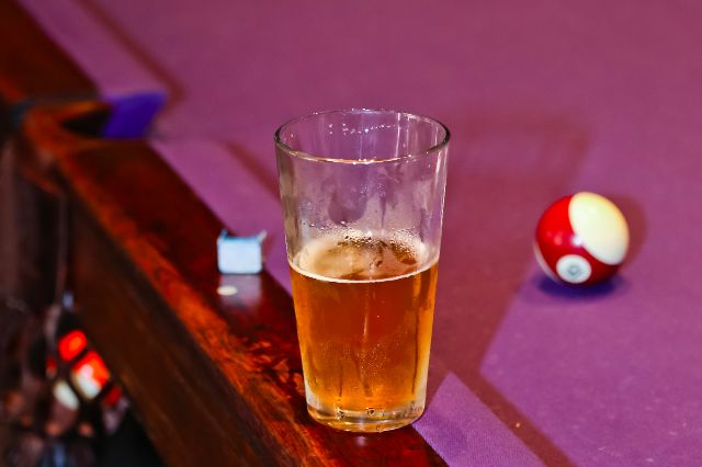 Never look at your glass as half empty...look at it as being halfway to your next beer.