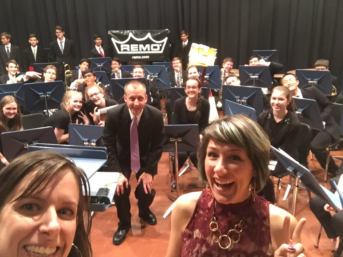 EscapeXDuo's tweet photo. Jammin' some #Sejourne with the Hampton Band @PMEAstate @remopercussion #PMEA #vibes @Malletech @dreamcymbals @DrGlockenAV @timpannie https://t.co/ADJP5KkAE0