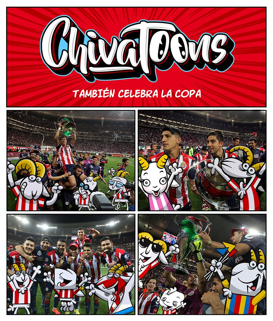 LosChivaToons's tweet photo. Ayer todos celebramos... Sí, ¡todos! 🏆⚽
🇫🇷 ¡Y arriba las @Chivas! 🐐 
#UnidosSomosCA3RONES https://t.co/58ZyonJqGT