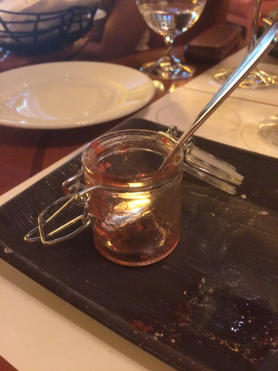 MPAdrienneK's tweet photo. Food tastes better when it's served in little jars with little spoons. #ItsTrue #NapaRose https://t.co/4DYyagpYdd