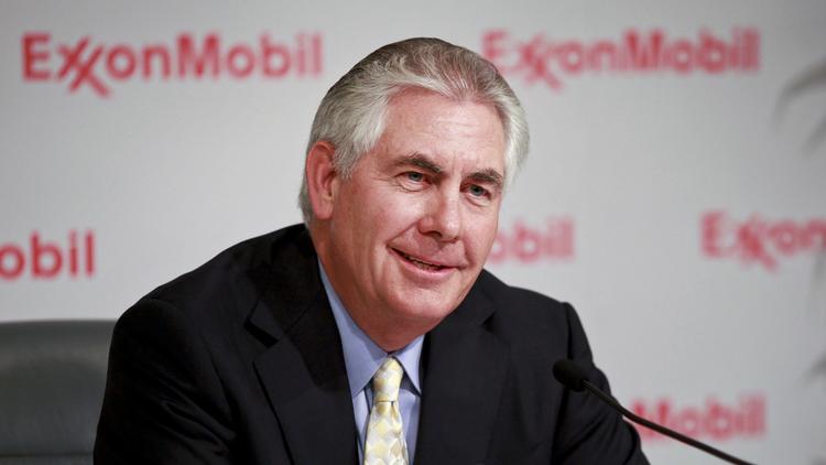 RedTRaccoon's tweet photo. Trump- "Hey Rex, quit Exxon and take a massive pay cut to be Sec of State?"

Rex- "No"

Trump- "I'll let you sell oil to Putin"

Rex- "Okay" https://t.co/2lOUmcVbLa