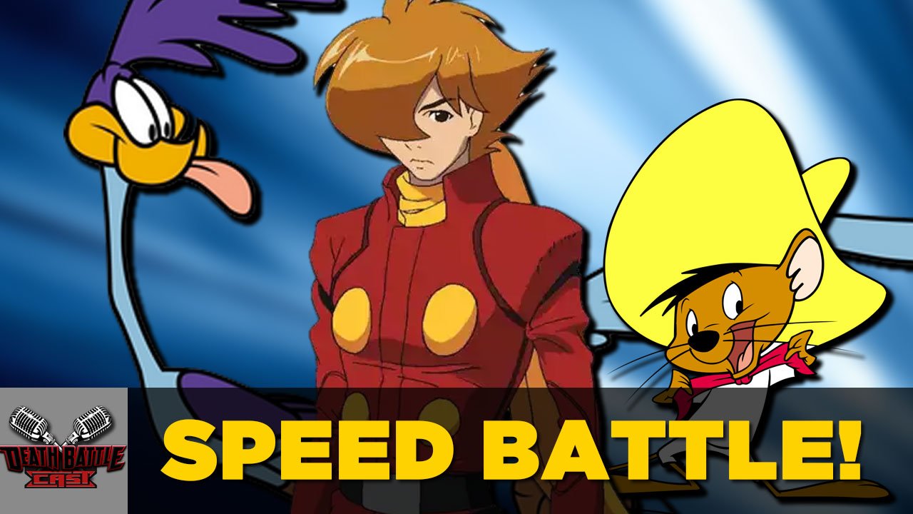 DEATH BATTLE! on X: Sonic VS 009 VS Speedy Gonzales VS The Road