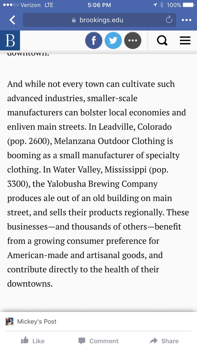 OBryanAndy's tweet image. So proud to be included in @BrookingsInst article on revitalizing Main St USA!