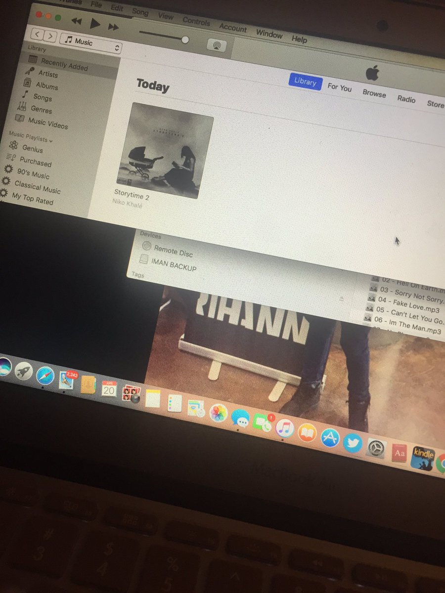 jumpgirl218's tweet photo. @NikoKhale just copped #storytime2 https://t.co/m17GzINCkE