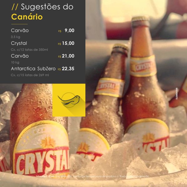 Canário Bebidas tweet media