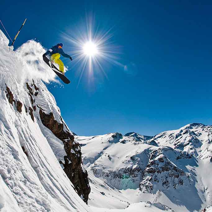 #Skiing in Portillo, Andes Mountains, #Chile in #Wintertime. Stay tuned, the season will soon be open!