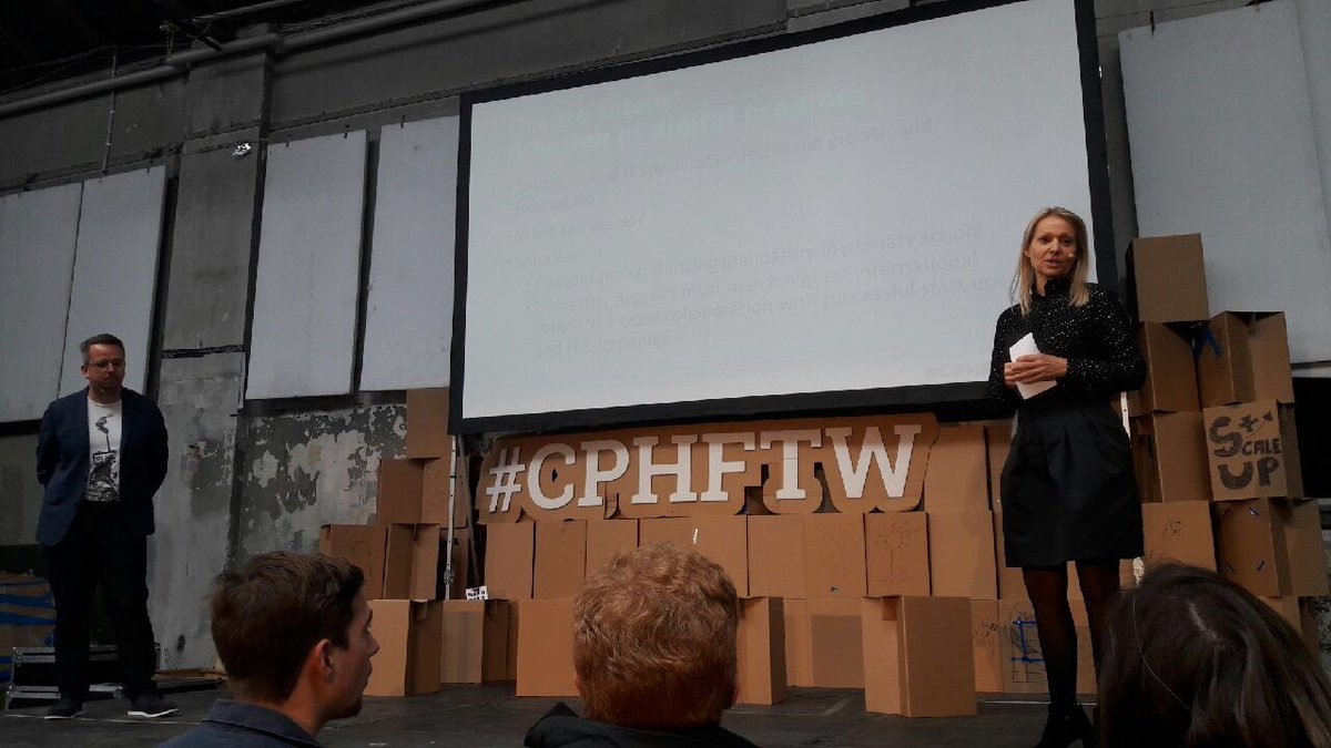 MetteLITB's tweet photo. Lots of valuable input @cphftw today for #vindverden. Thanks a lot! We'll pass it all on to @BrianMikkelsenC @ITBranchen #cphftw @mygdal https://t.co/aIrNhlB7Ro
