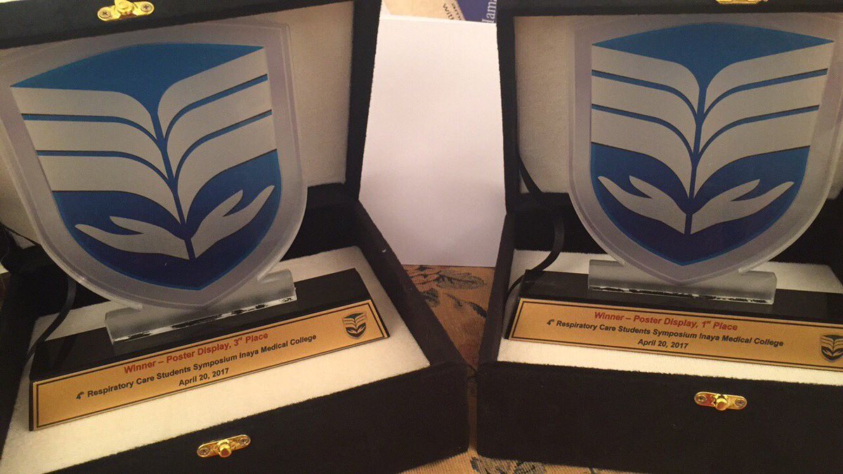 rtbatch1f's tweet image. مشاركة طالبات العلاج التنفسي في:
4th Respiratory Care Students Symposium. وتم تكريم الملصقات البحثية الفائزة بالمركز الأول والثالث🌟