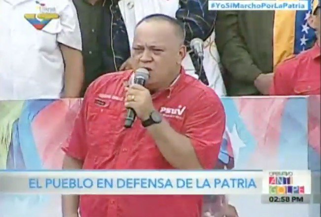 Diosdado Cabello: Los traidores que piden intervención son enemigos de los patriotas wp.me/p7jxjR-swx