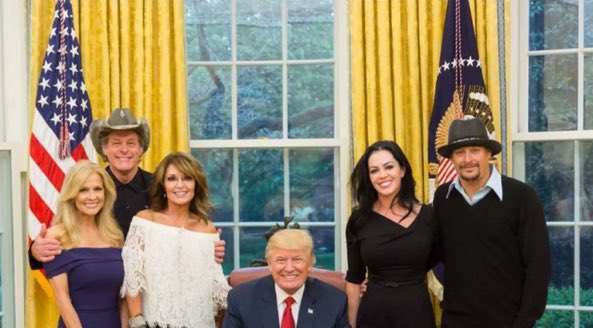 CallMeDAVO's tweet image. That's a lot of white trash in one picture