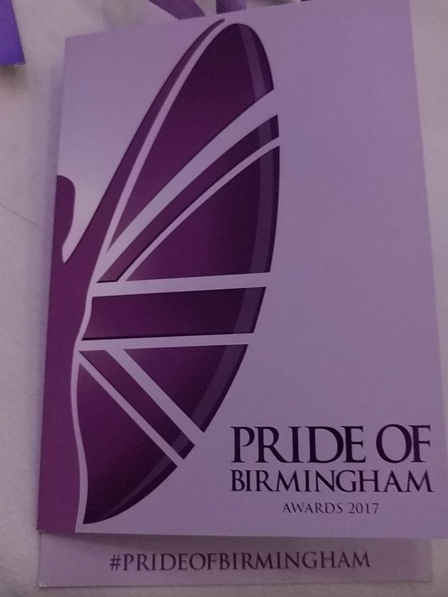 Tonight, critical care paramedics Steven and Karen, and pilot Richard Steele, will accept a #prideofbirmingham award 1/2