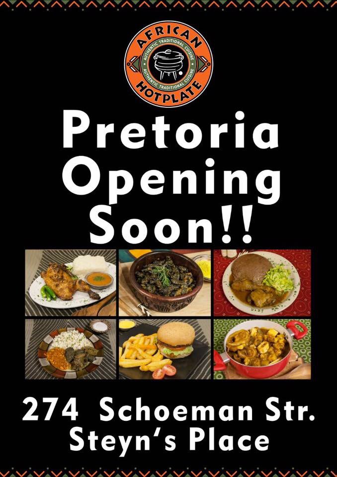 AfricanHotPlate's tweet photo. We are opening tomorrow! #AfricanHotPlate #braai #chesanyama #GOODVibesONLY #african #pretoria #fridayfeeling https://t.co/bwhMnlj1xW