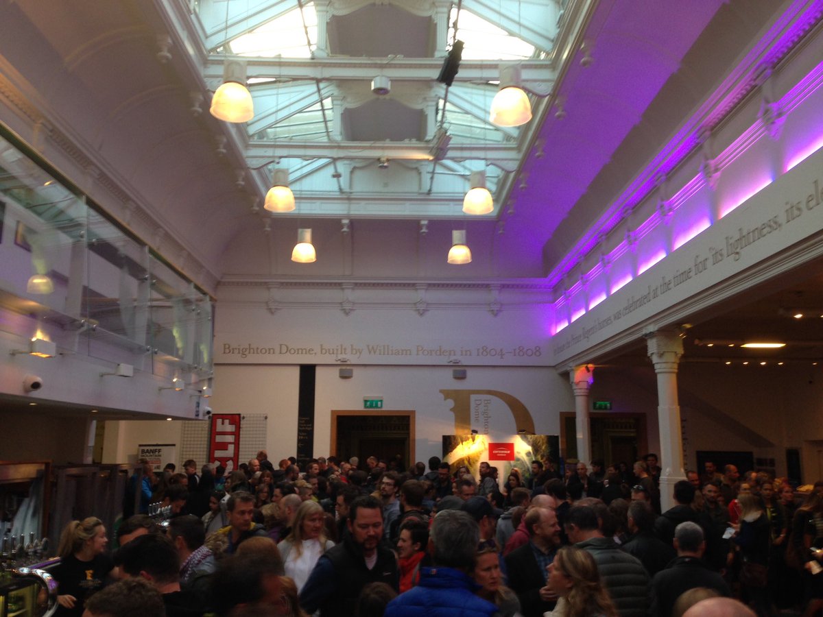 marmaladeMTB's tweet photo. Busy busy at the bar before showtime @UKbanfffilmfest #banff17 #Brighton https://t.co/tRacSC5pjZ