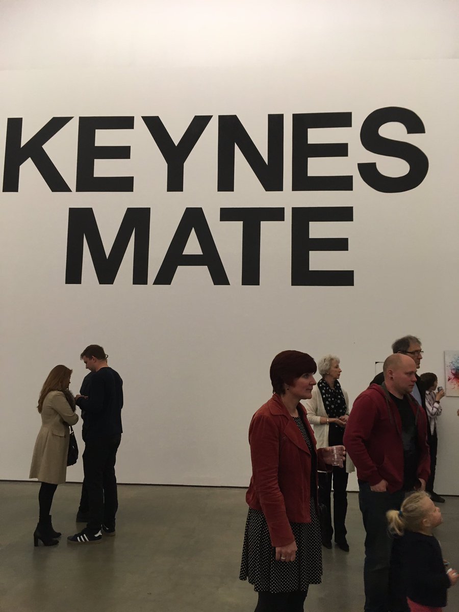 JulieMillsOBE's tweet photo. great exhibition @MK_Gallery #MKCalling - inspiring internationally renowned artists with MK roots #LoveMK #MK50 https://t.co/1TBsemzqyh