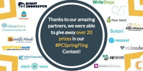 PledgeCents's tweet image. We're thankful for our partnerships that helped #PCSpringFling to be such a success!! bit.ly/PCSpringFling #edtech #edchat #teaching #K12