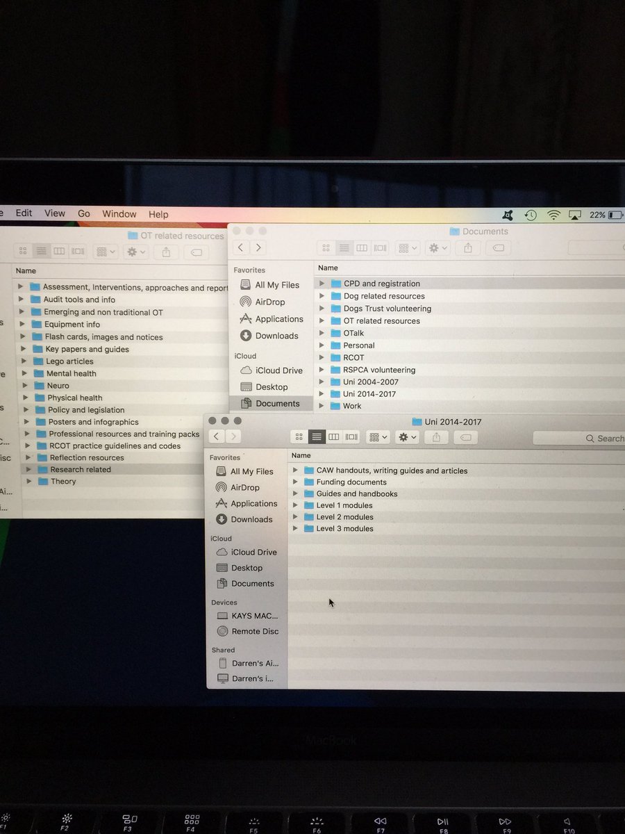 Kirstie_OT's tweet image. When you are so desperate to avoid writing a reflection you resort to organising &amp;amp; updating all your files! #StudentProblems #LastAssignment