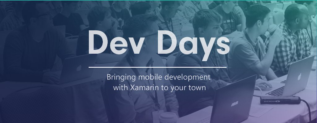 MVPAward's tweet image. MVPs, organize your own #XamarinDevDays! Get the details on how to get started: msft.social/85B07x