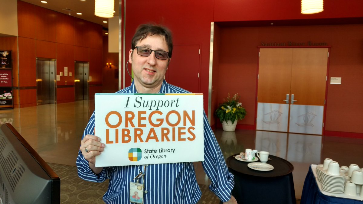 statelibraryor's tweet photo. #ORLib17 #MyORLibrary https://t.co/f3yh3XA4ED