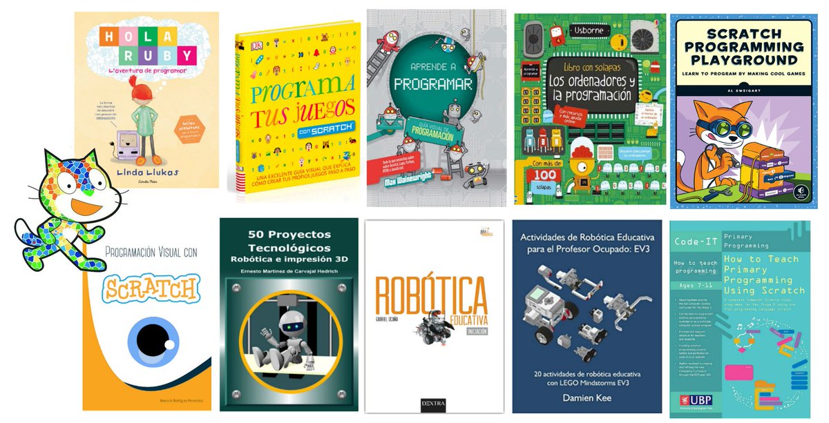 pau_nin's tweet image. 10 llibres de programació i robòtica educativa scratchcatala.com/divulgacio/10-…
Pensant en #SantJordi? @scratchcatala us ajuda! 😉