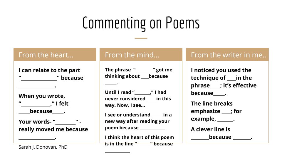 ncte's tweet photo. Check out the incredible sharing taking place on the Ethical ELA blog for poetry month. So many ideas! https://t.co/jdNZ2smejm https://t.co/rtnN0o12Np