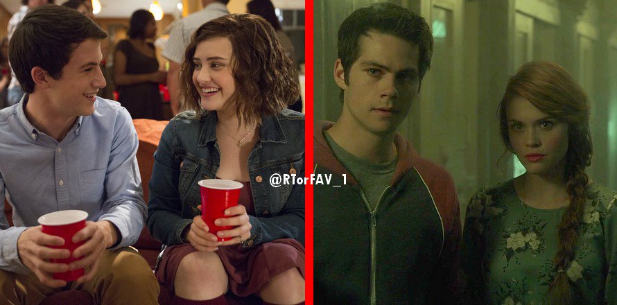 REQUESTED  
RT for Hannah and Clay 
LIKE for Stiles and Lydia