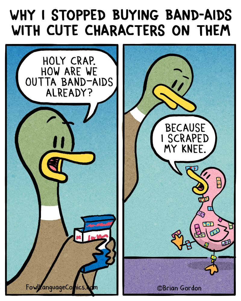 Fowl Language Comics on Twitter: "Essentially they're just really